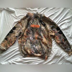 Civil Regime exclusive RoseVault drop, Black Roses Hoodie in Real Tree Print: S